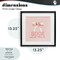Stupell Industries Blush Pink Book Lover Framed Print Under Glass, design by Kim Allen